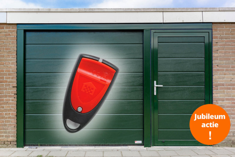 handzender en aandrijving elektrische garagedeur | Brabant Deur